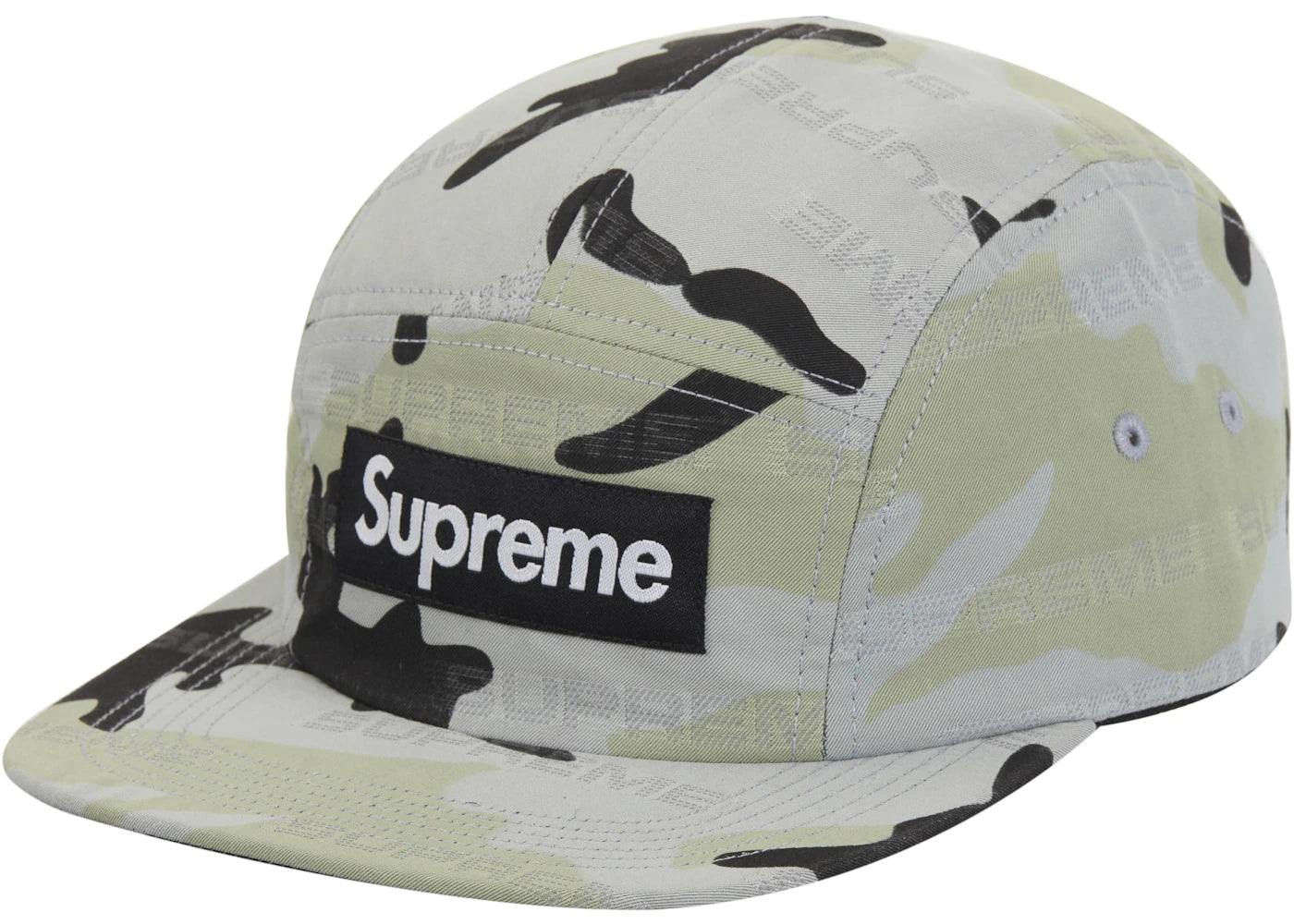 Reflective Jacquard Camp Cap Arctic Woodland Camo