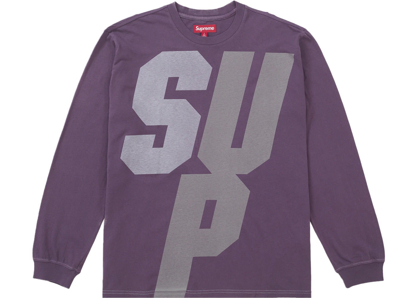 Supreme Reflective L/S Top Purple
