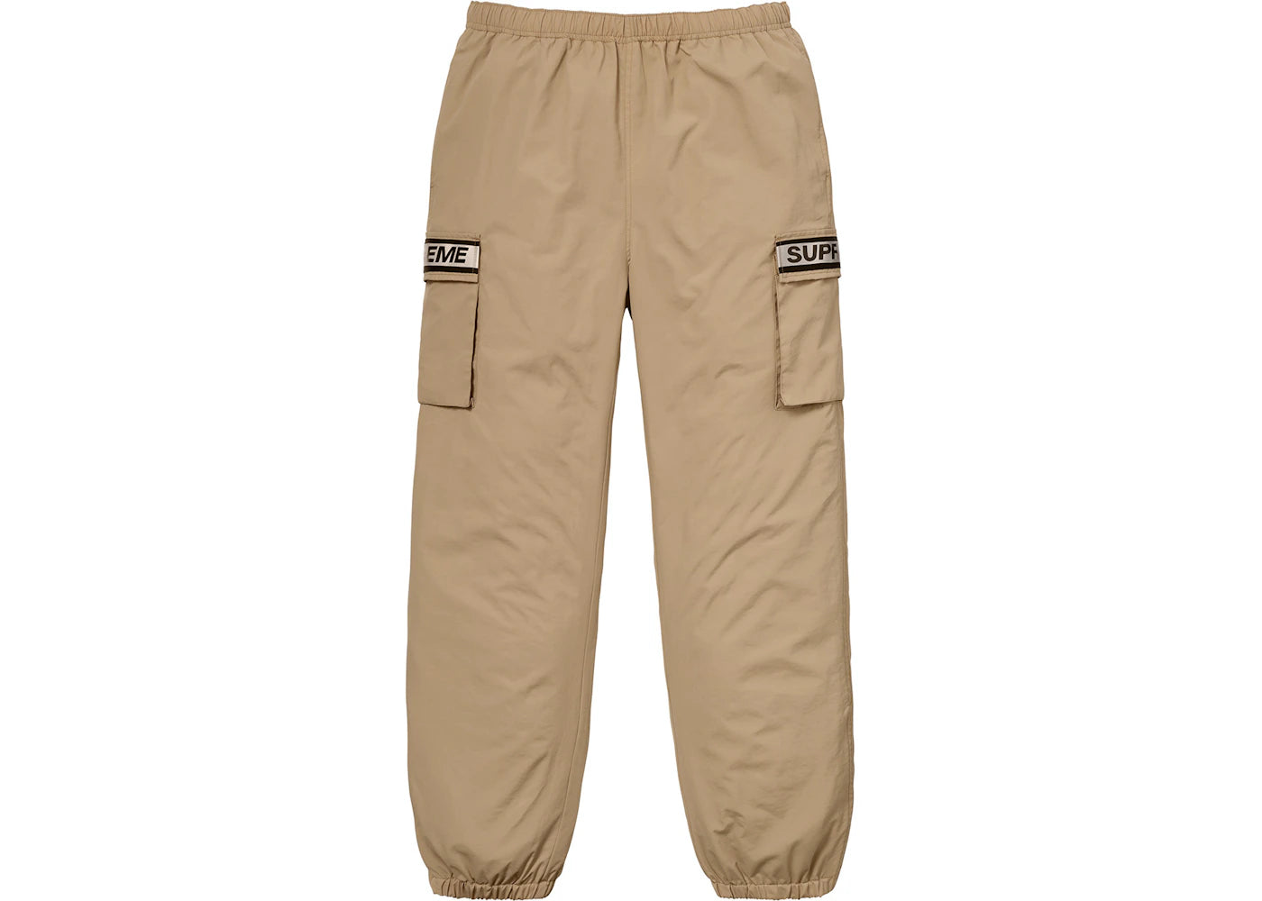 Supreme Reflective Taping Cargo Pant Tan