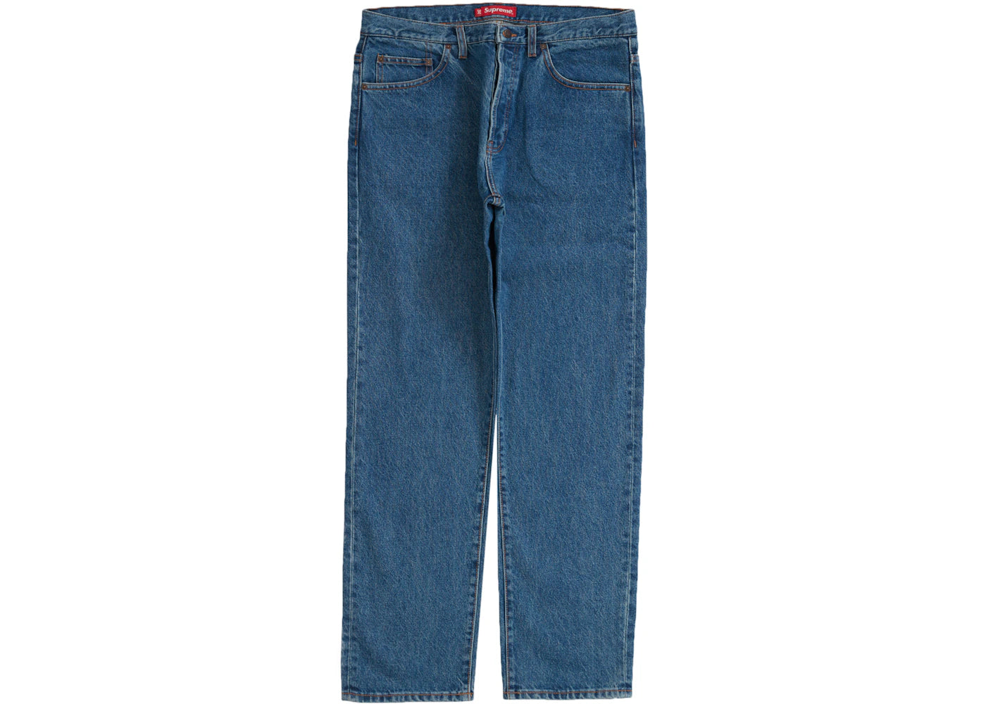 Supreme Regular Jean (SS22) Washed Blue