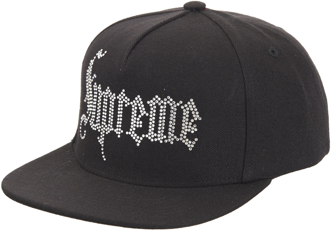 Rhinestone 5-Panel Black