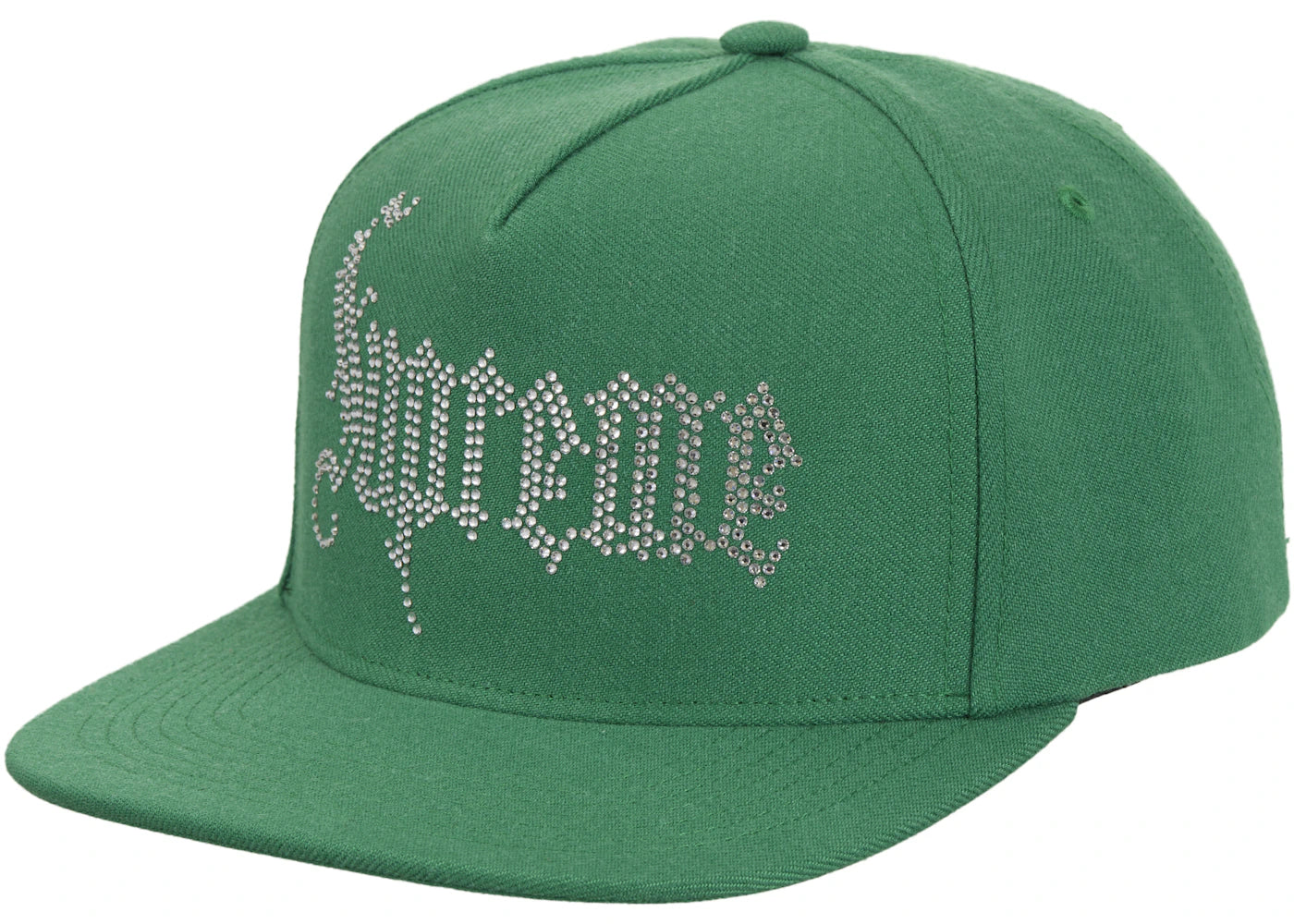 Rhinestone 5-Panel Green