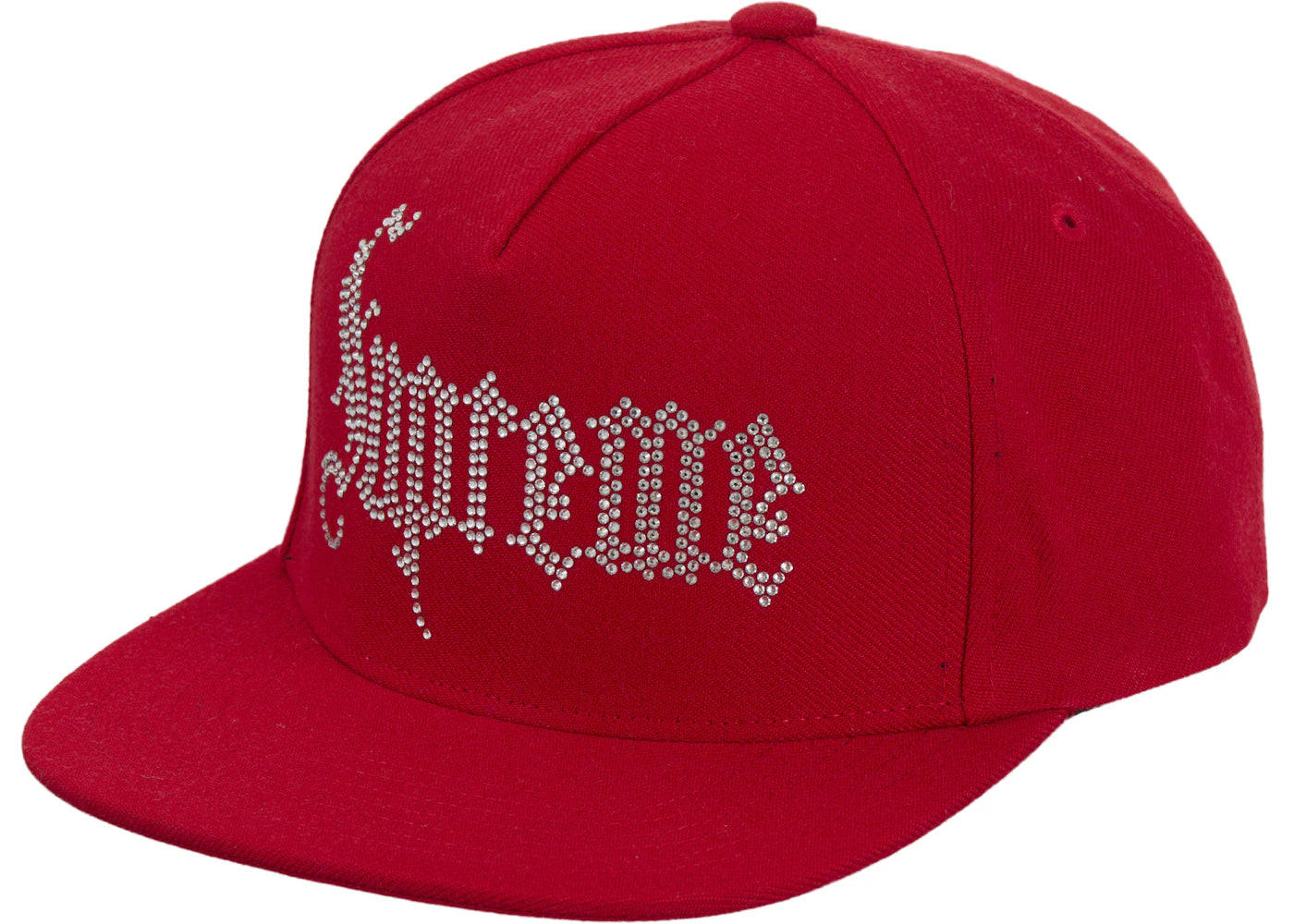 Rhinestone 5-Panel Red