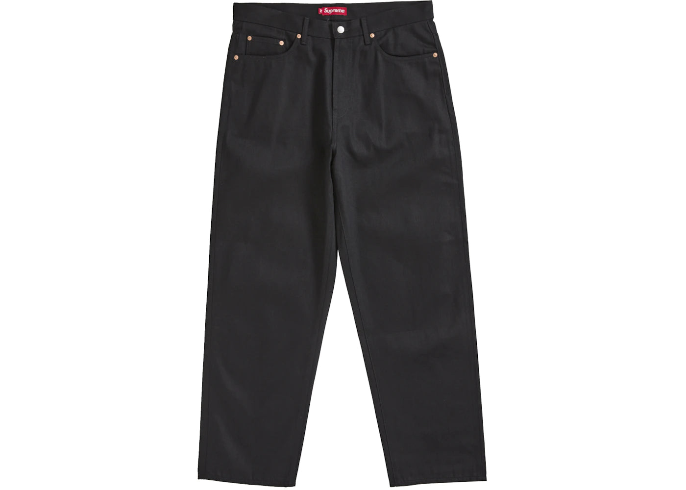 Supreme Rigid Baggy Selvedge Jean (SS25) Rigid Black