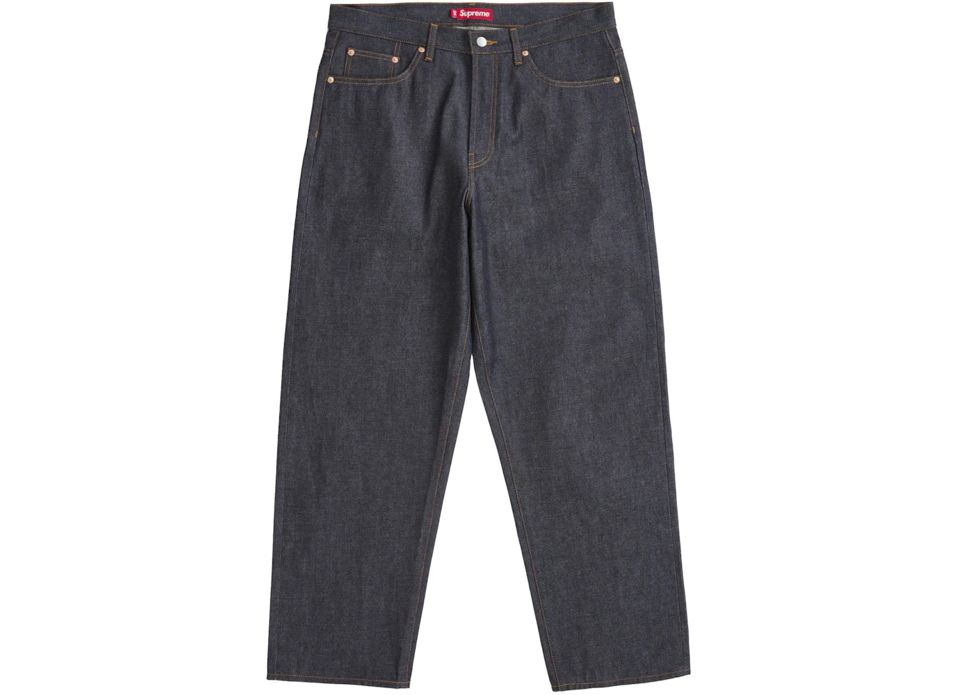 Supreme Rigid Baggy Selvedge Jean (SS25) Rigid Indigo