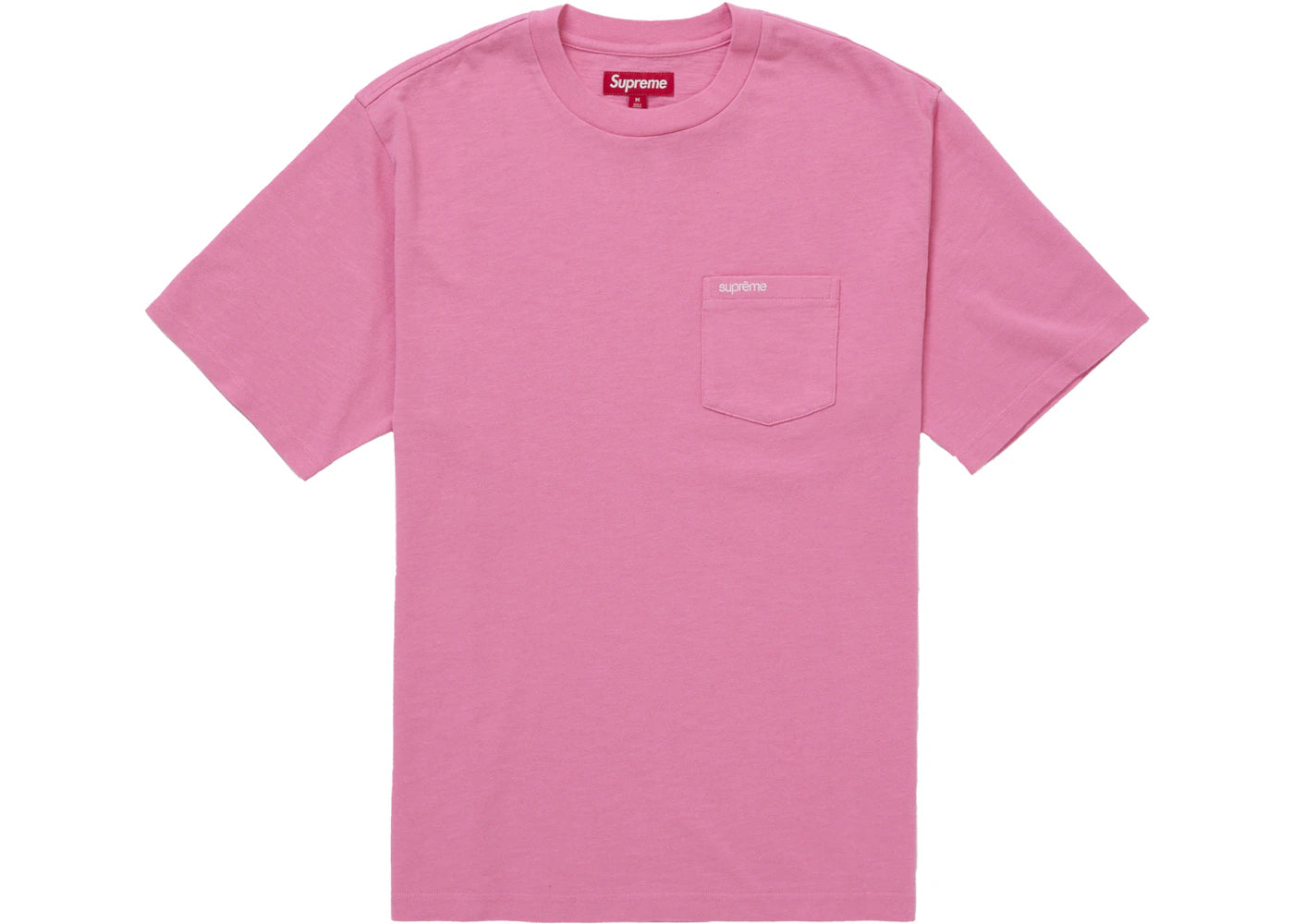 Supreme S/S Pocket Tee (FW25) PinkWhite