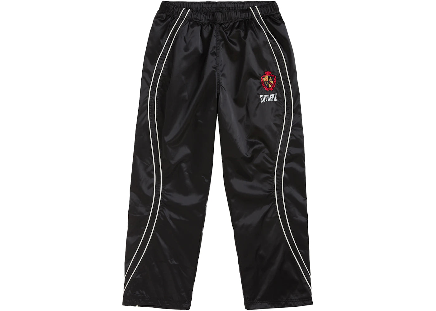 Supreme Satin Track Pant (SS25) Black
