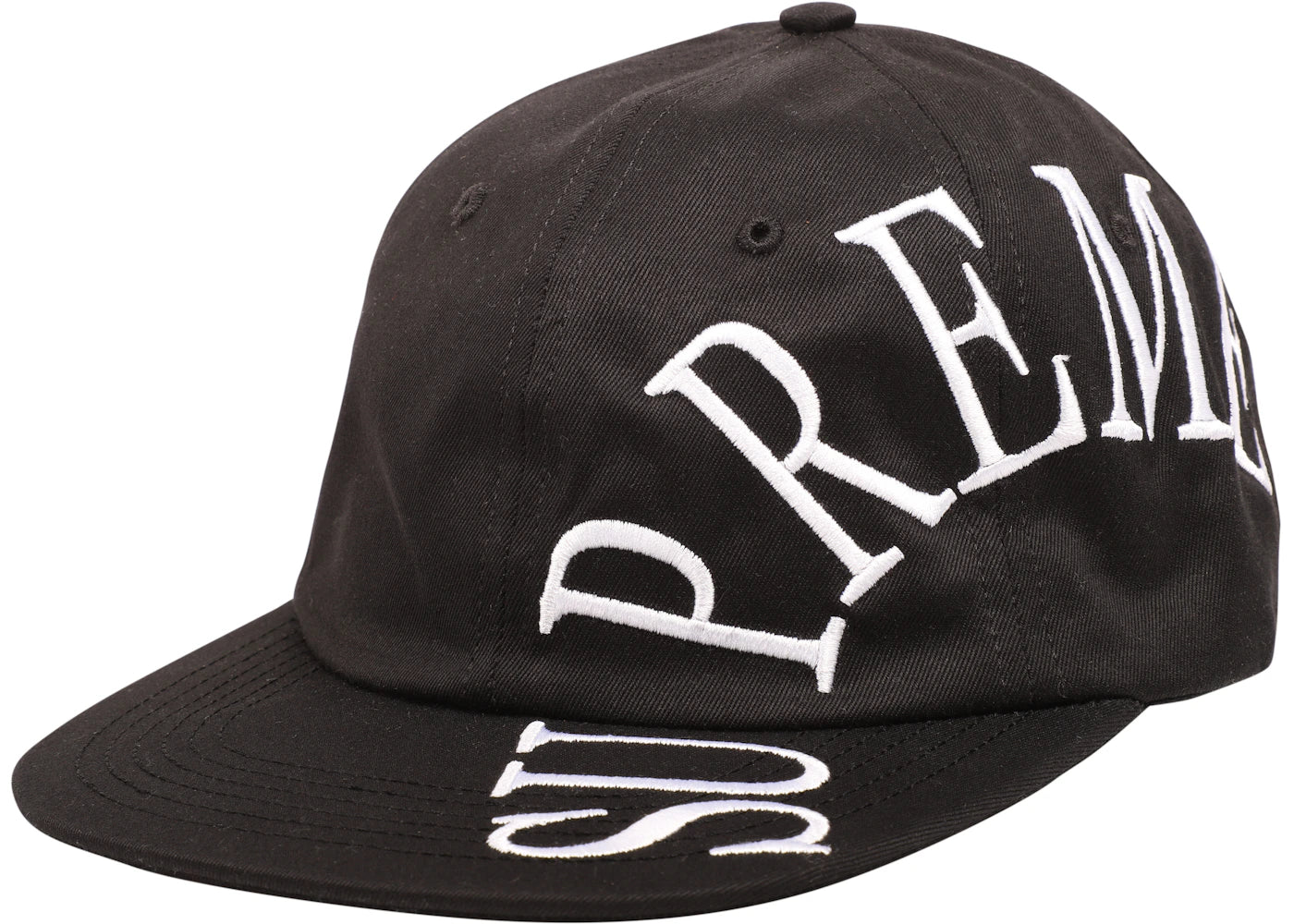Supreme Side Arc 6-Panel Black