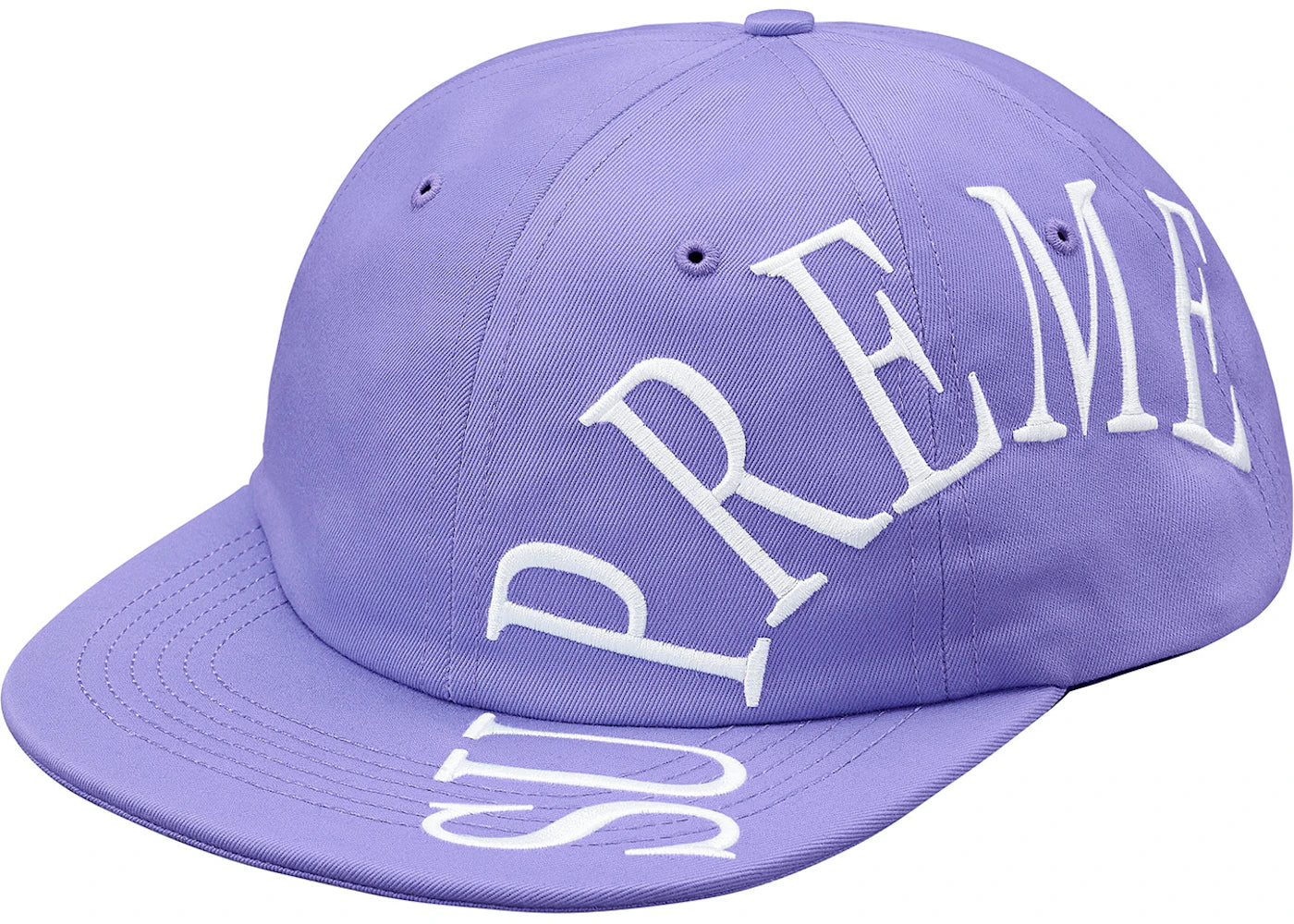 Supreme Side Arc 6-Panel Light Purple