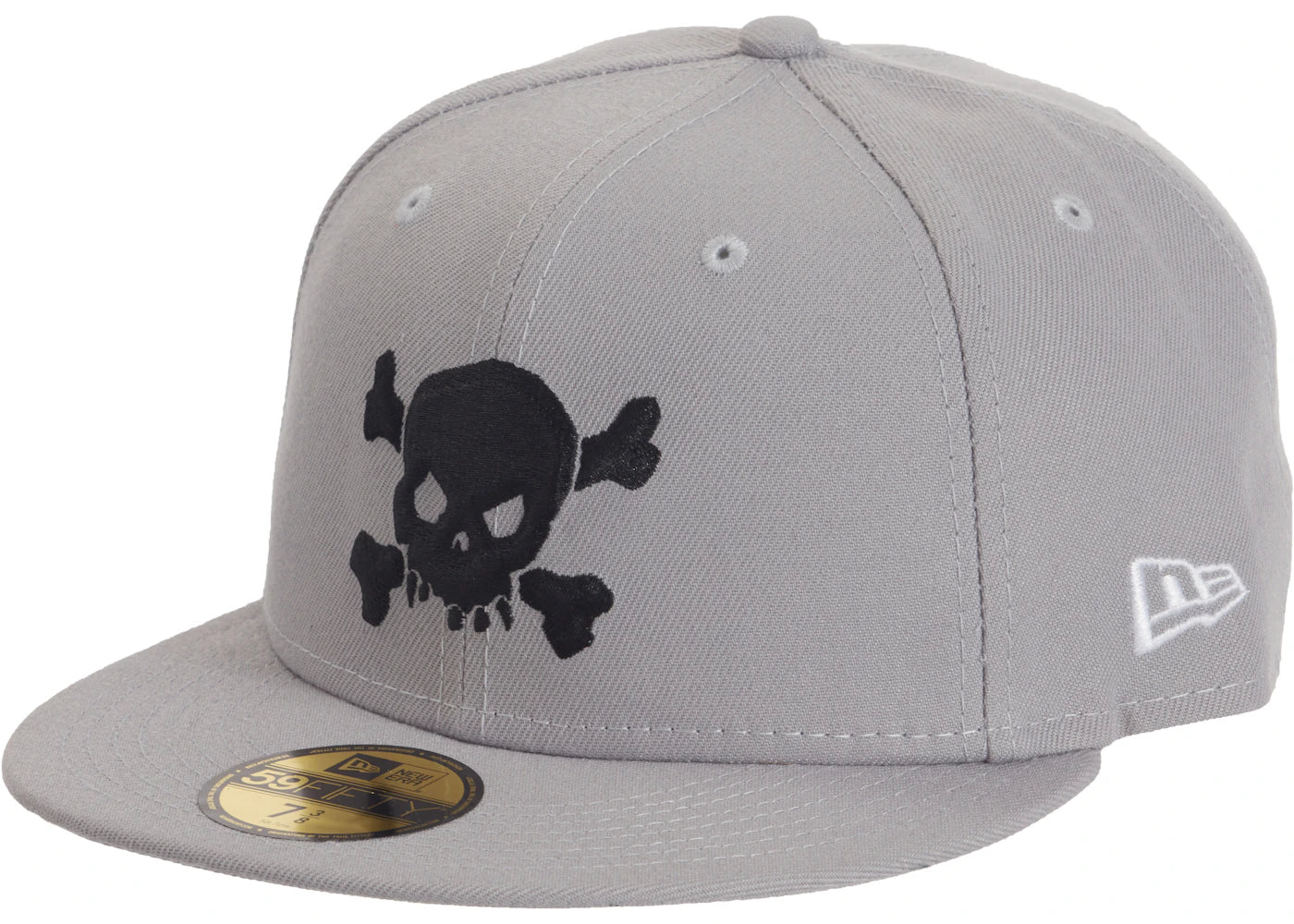 Supreme Skull New Era Grey