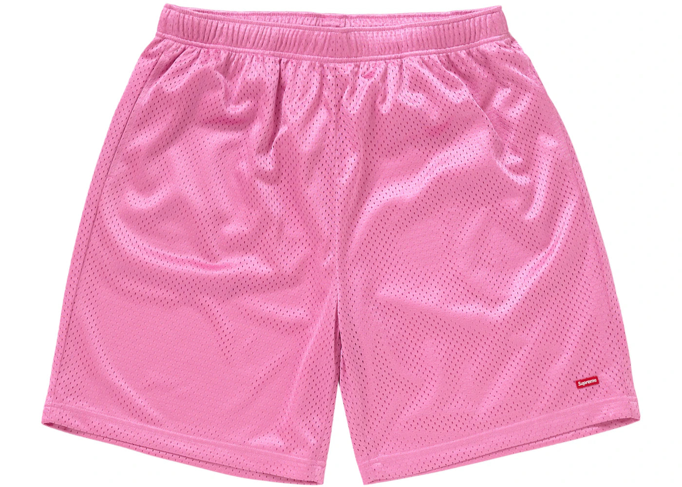Supreme Small Box Baggy Mesh Short SS24 Pink