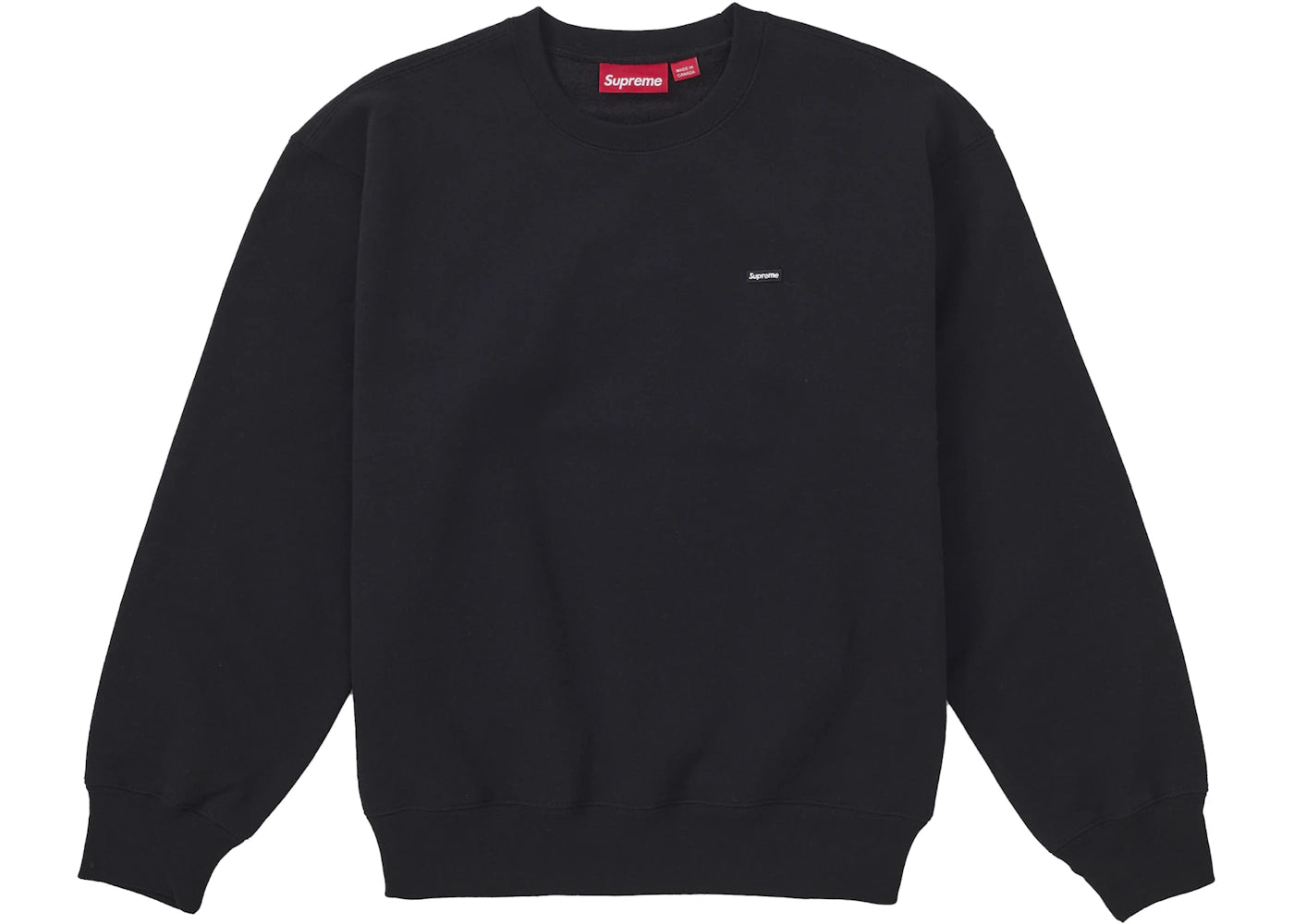 Supreme Small Box Crewneck (FW25) Black
