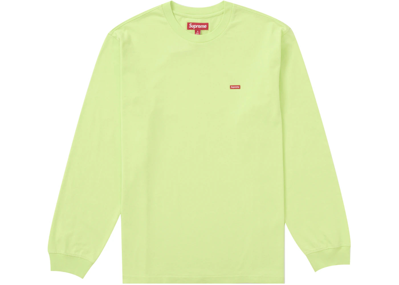 Supreme Small Box L/S Tee (FW24) Bright Green