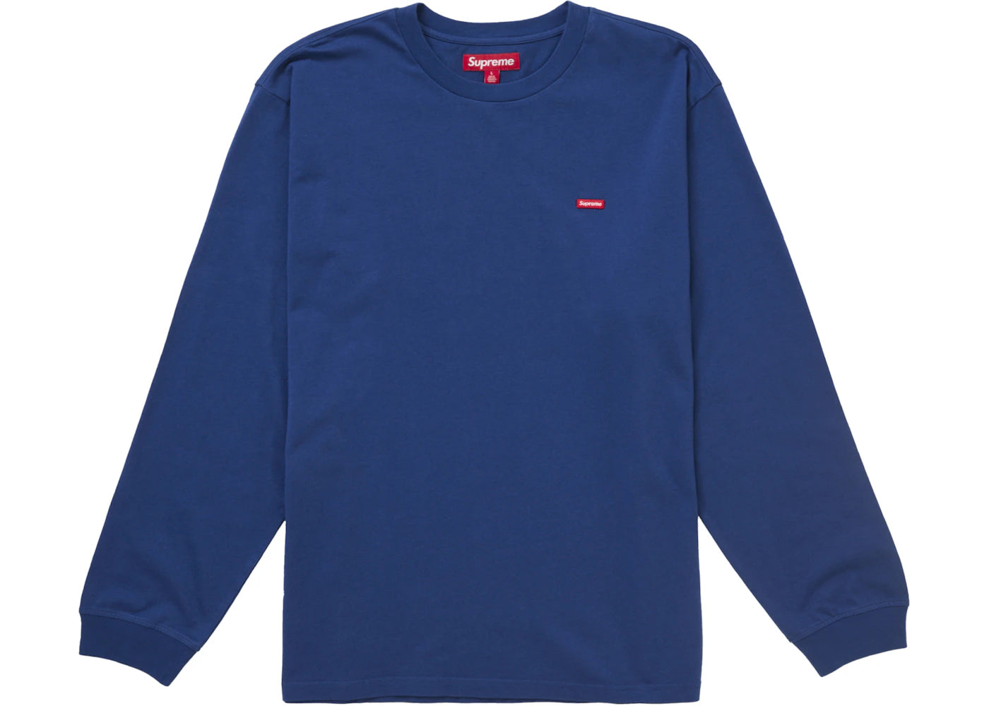 Supreme Small Box L/S Tee (SS25) Dark Royal