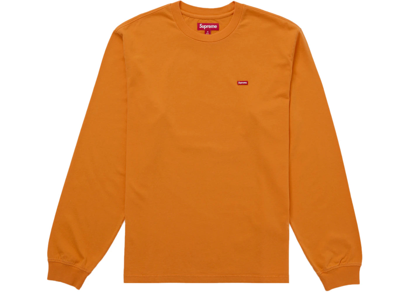 Supreme Small Box L/S Tee (SS26) Orange
