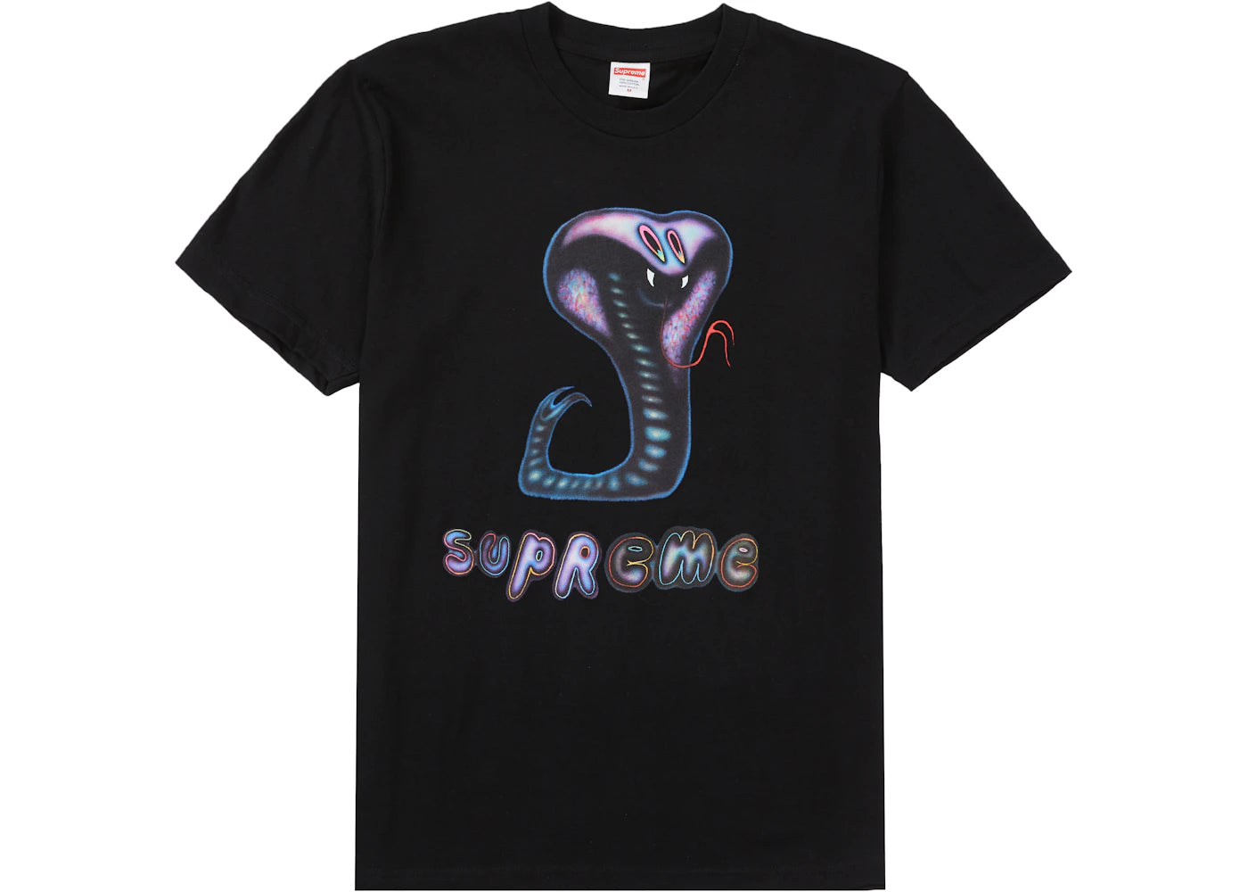 Supreme Snake Tee Black
