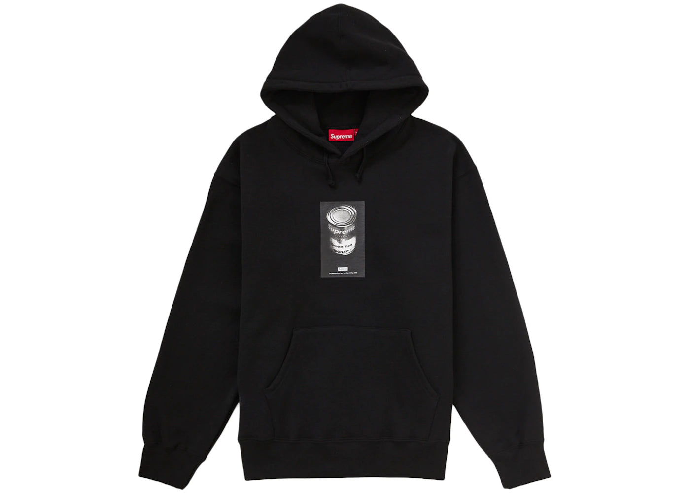Supreme Soup Can Hooded Sweatshirt Black