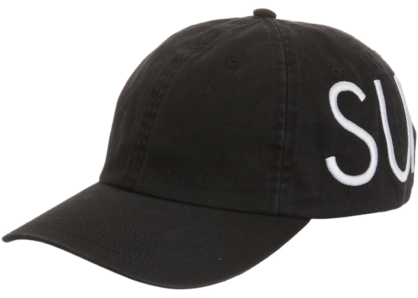 Supreme Spread 6-Panel Black