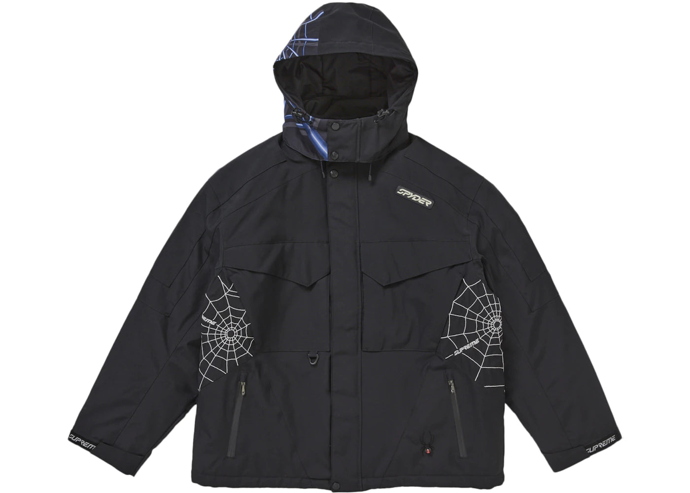 Supreme Spyder Technical Jacket Black