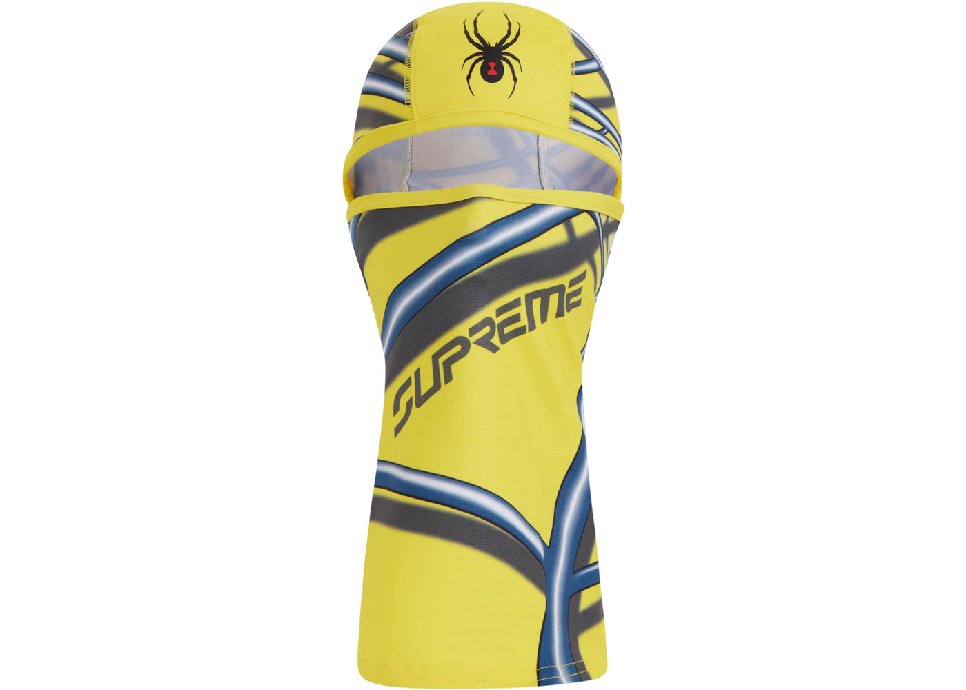Supreme Spyder Web Lightweight Balaclava Yellow