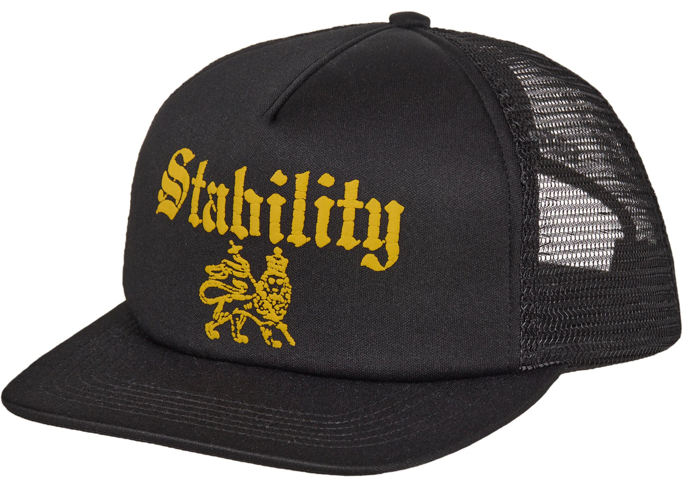Supreme Stability Mesh Back 5-Panel Black