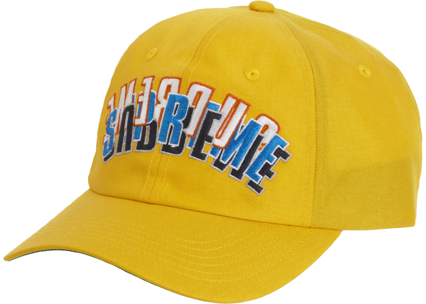 Supreme Stacked Cordura 6-Panel Yellow