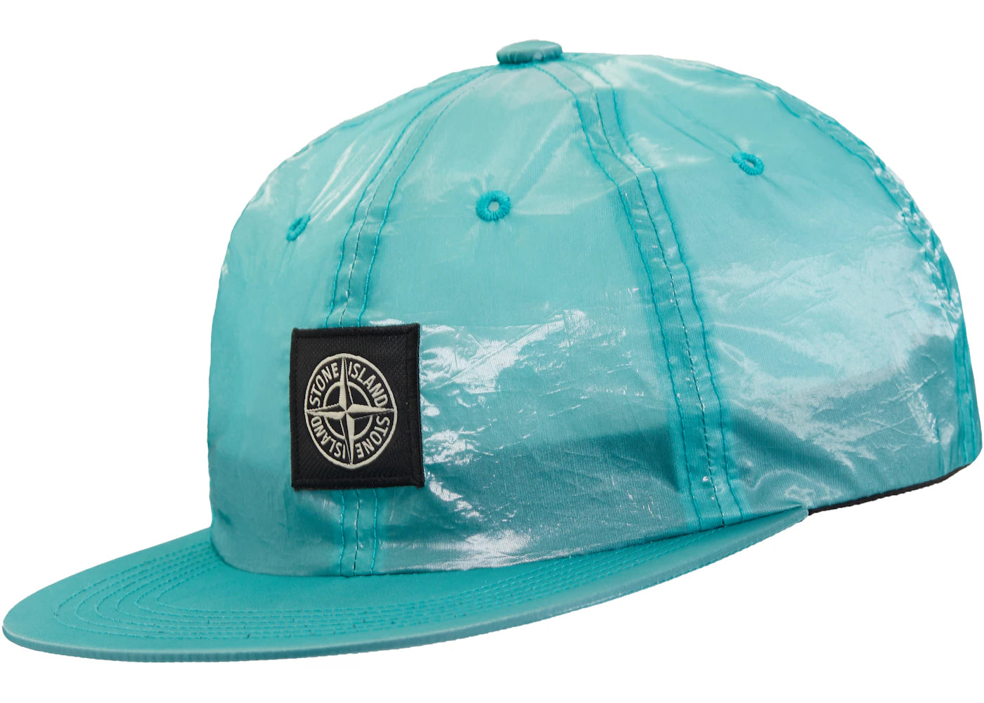 Supreme Stone Island New Silk Light 6-Panel Light Blue