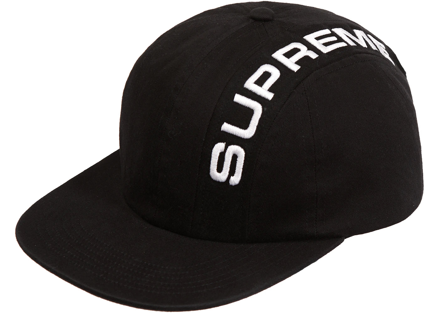 Supreme Stripe 6-Panel Black