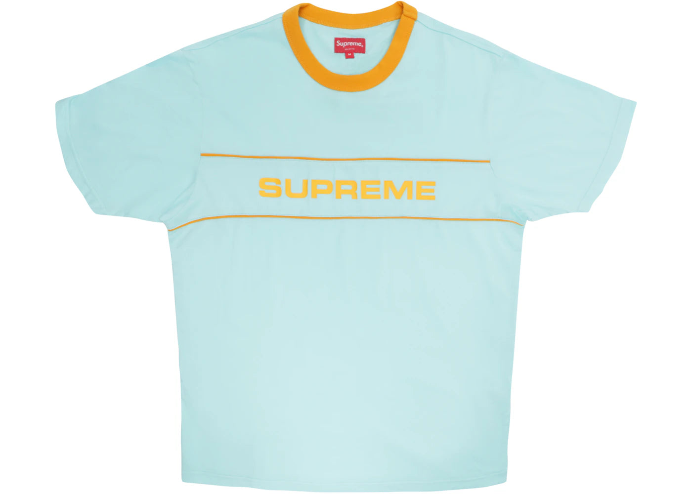 Supreme Team Ringer Tee Light Blue