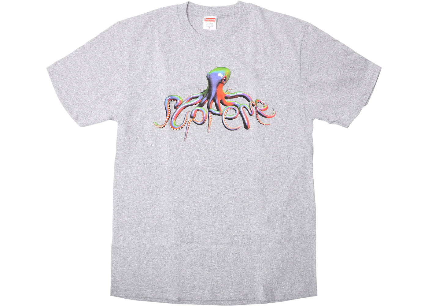 Supreme Tentacles Tee Heather Grey