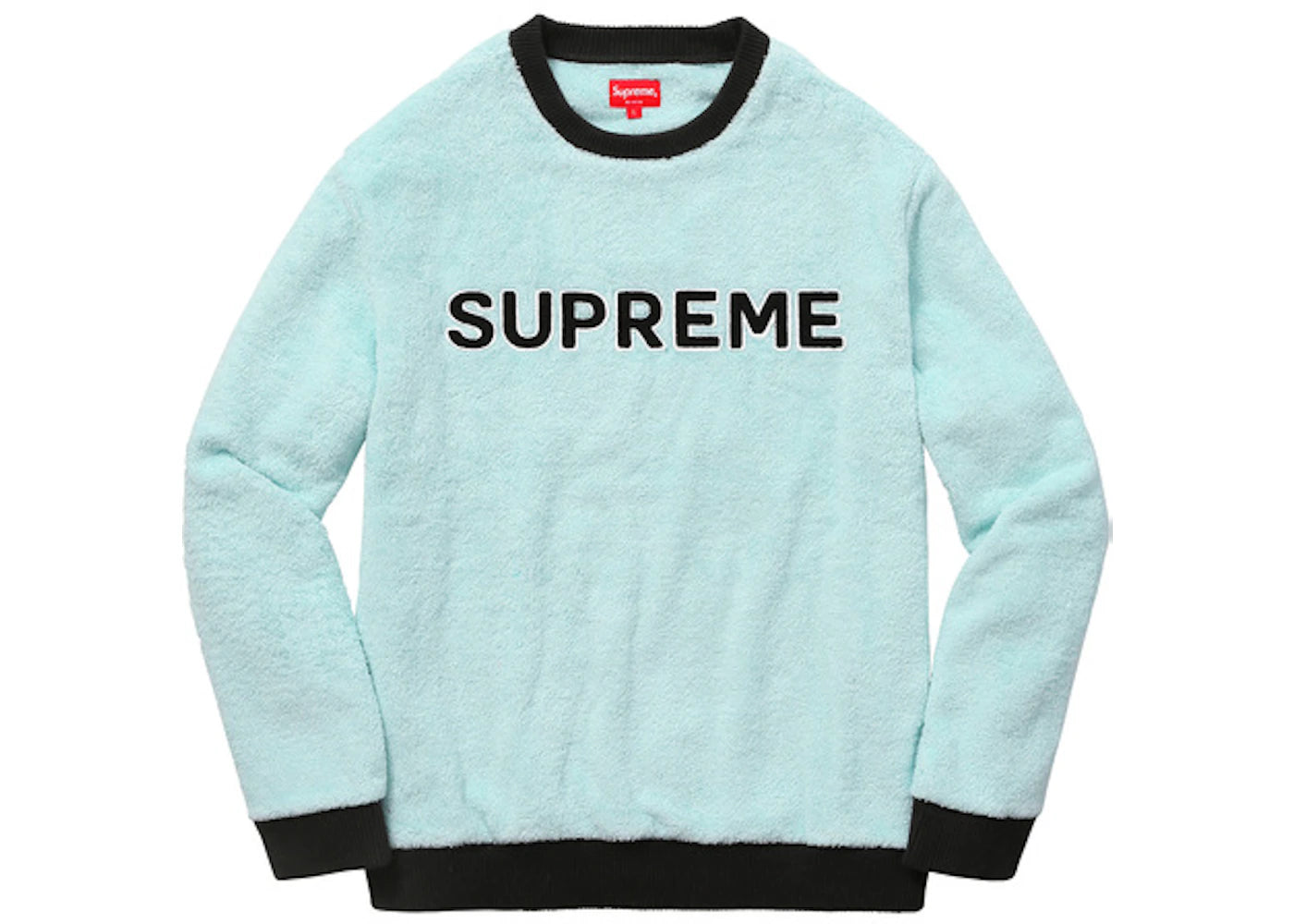 Supreme Terry Crewneck Light Blue
