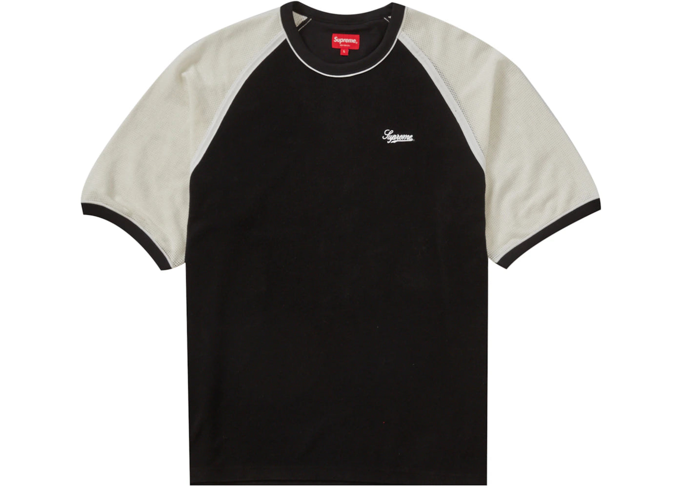Supreme Terry Raglan S/S Top Black