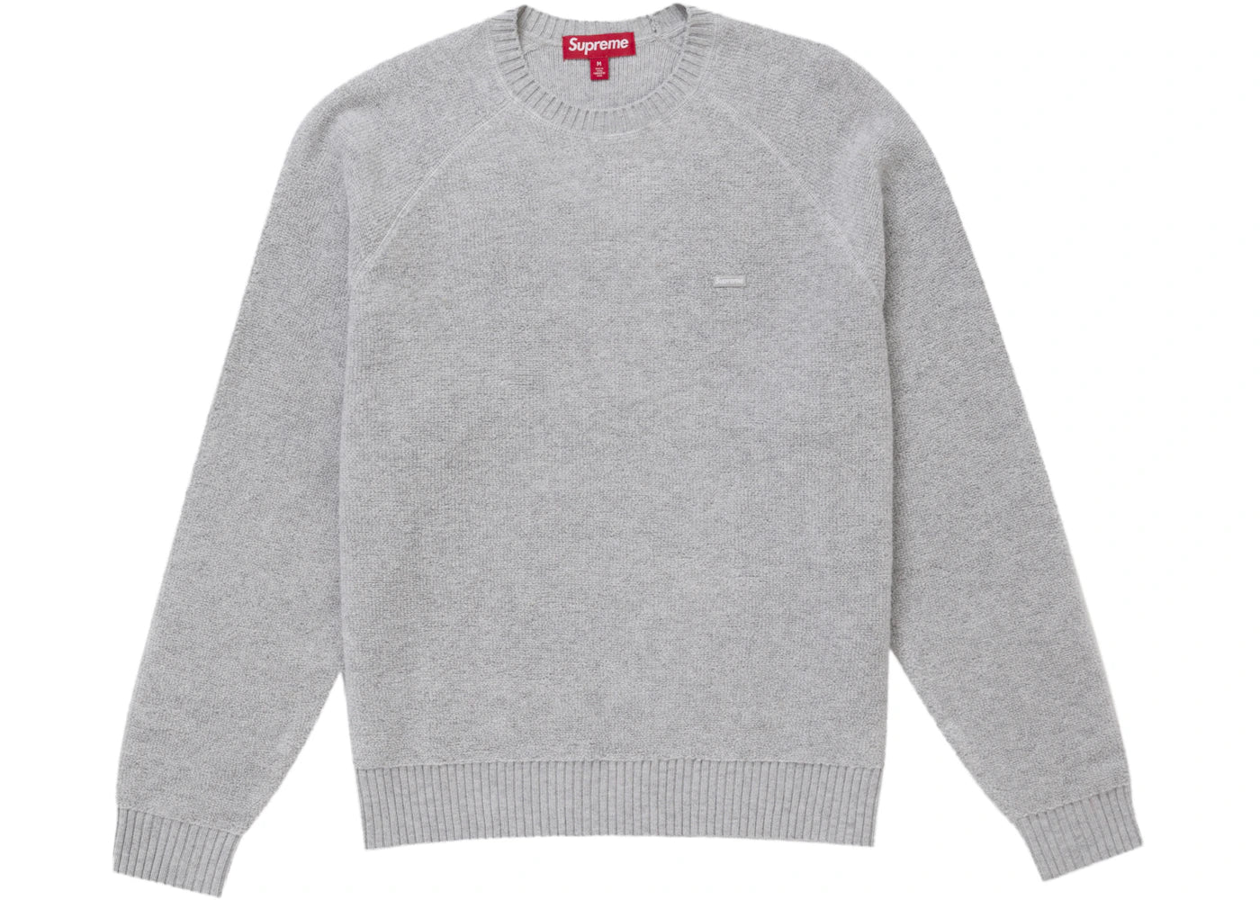Supreme Terry Small Box Sweater Heather Grey