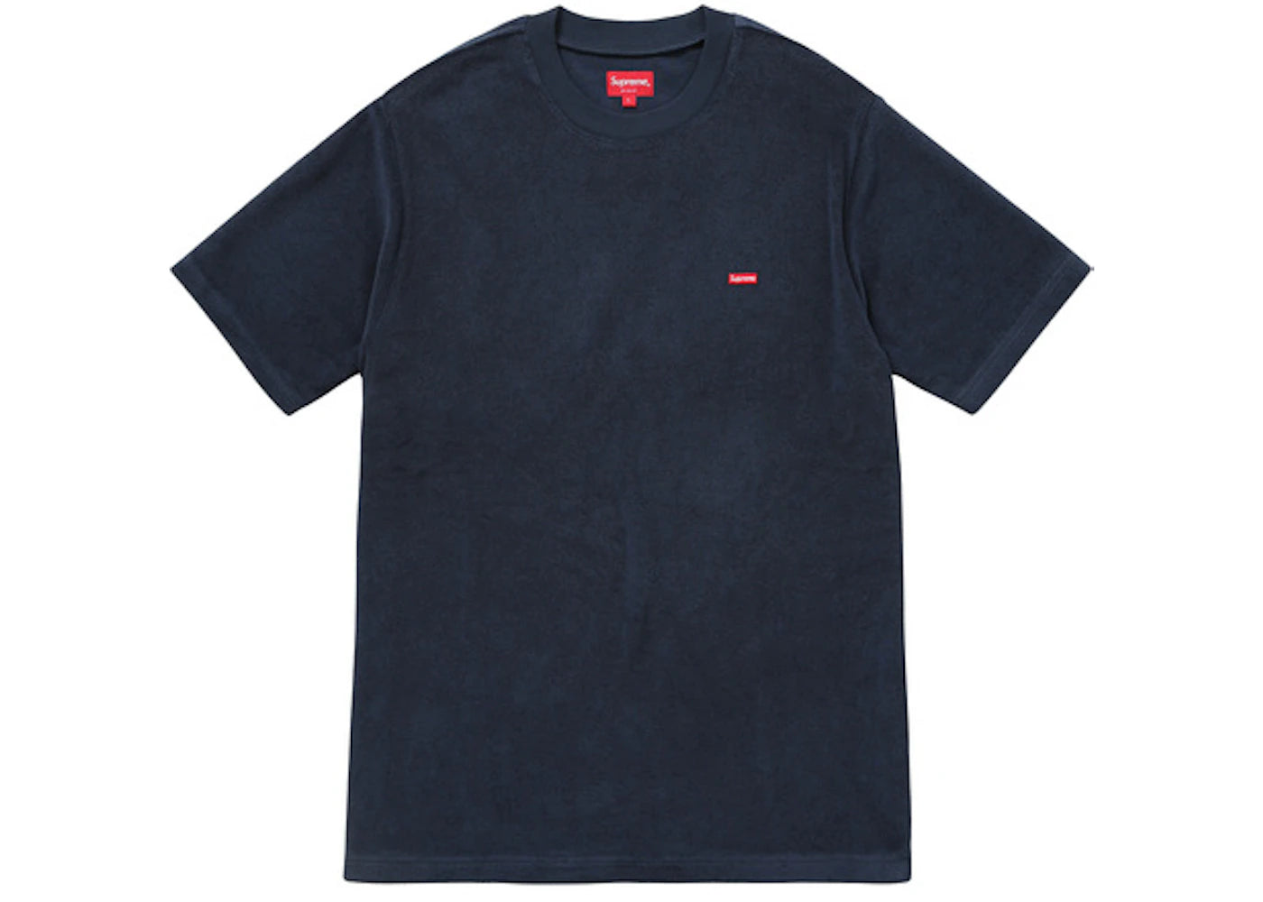 Supreme Terry Small Box Tee Navy