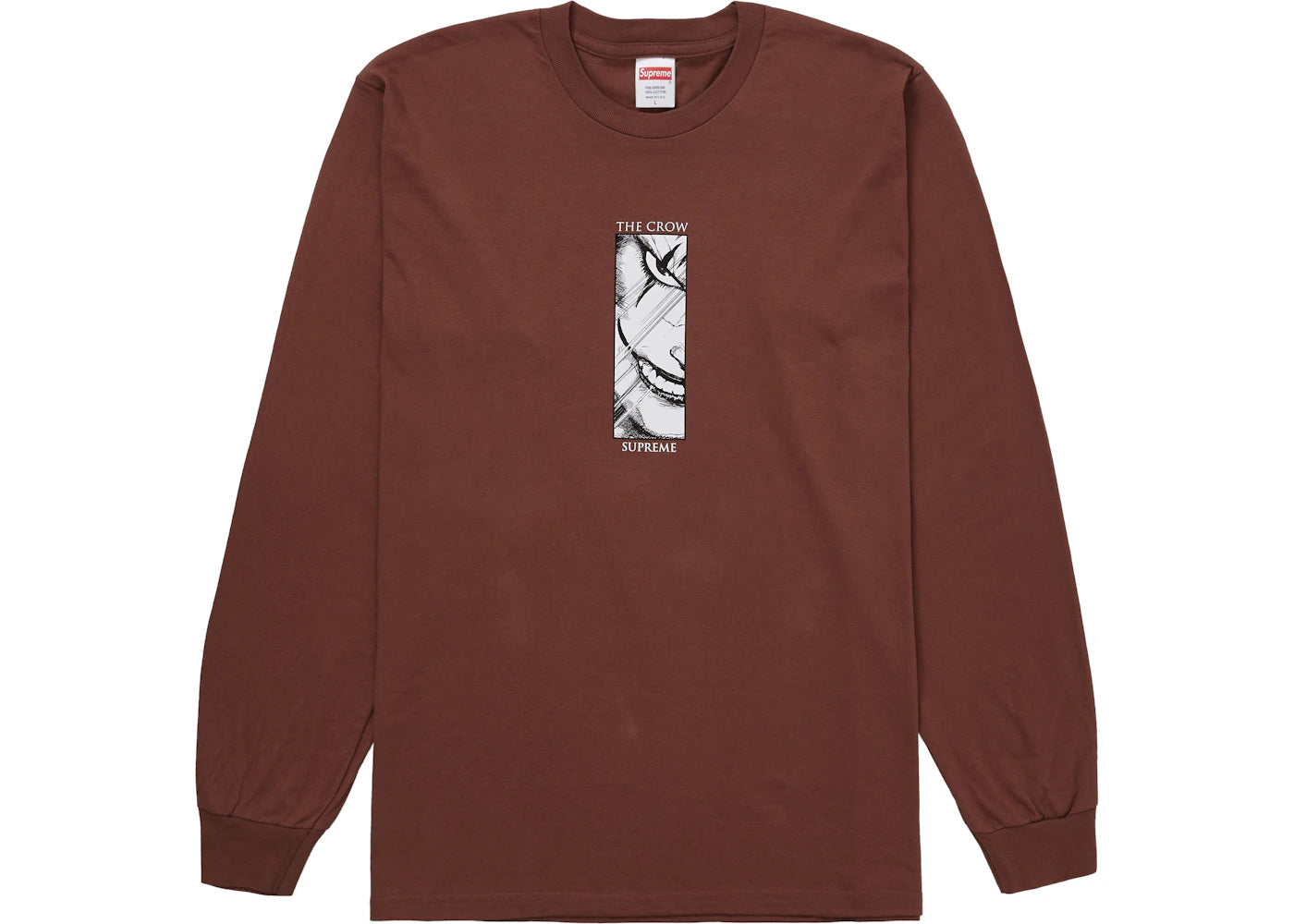 Supreme The Crow L/S Tee Brown