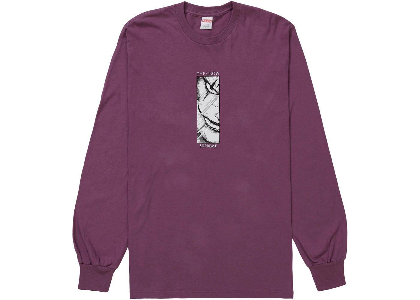 Supreme The Crow L/S Tee Plum