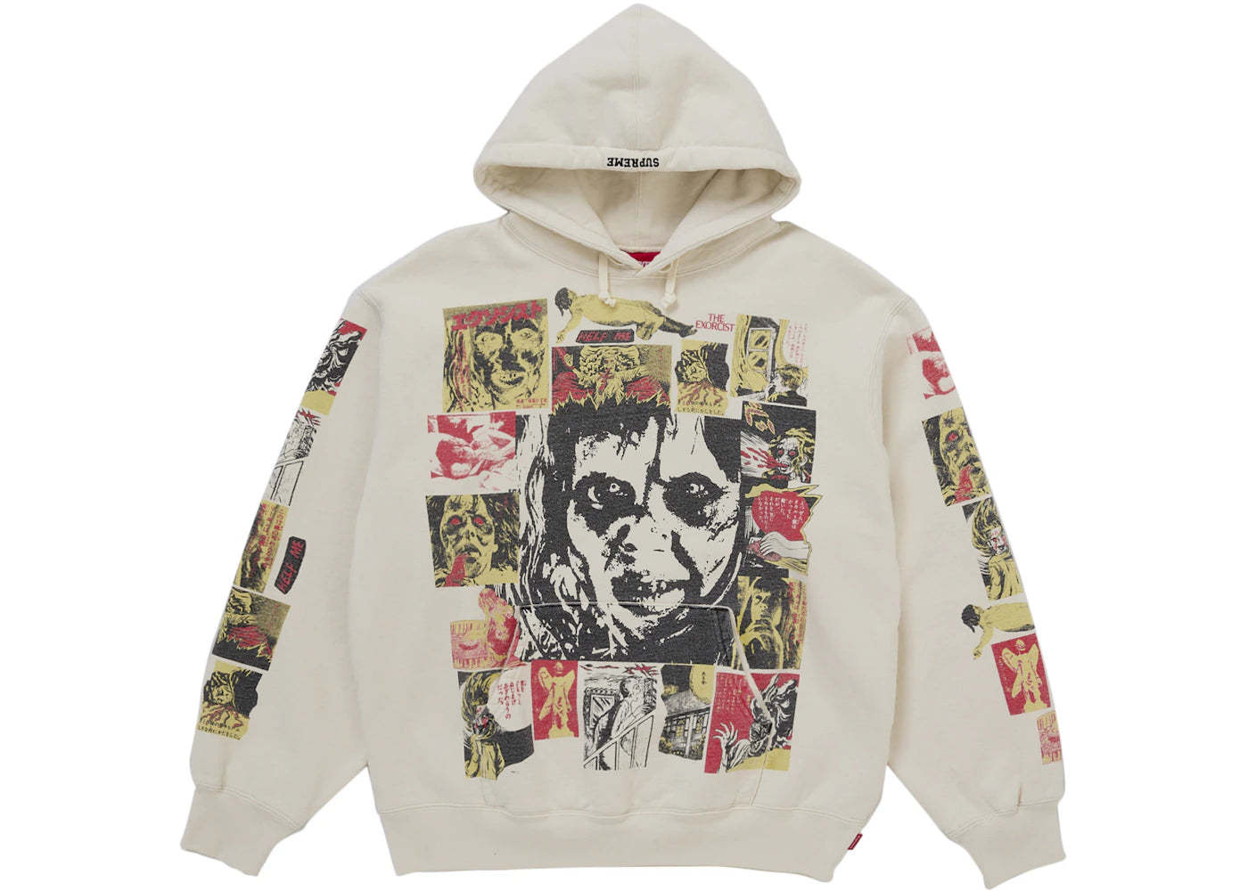 Supreme The Exorcist Hooded Sweatshirt Natural