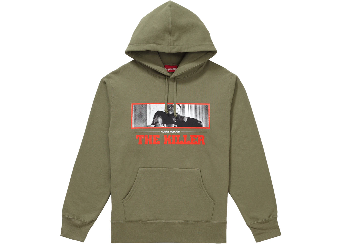 Supreme The Killer Hooded Sweatshirt Light Olive