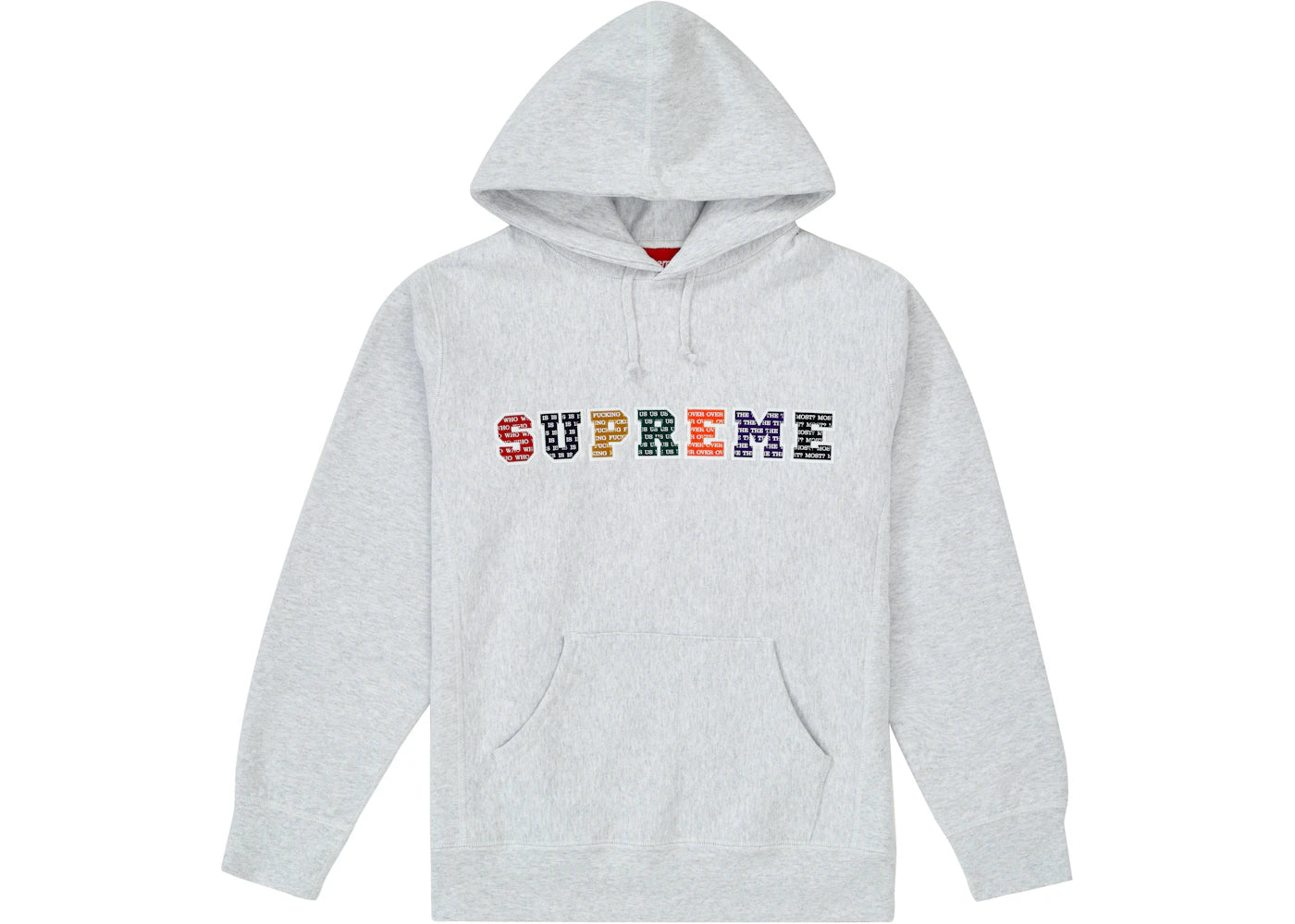 Supreme The Most Hooded Sweatshirt Ash Grey
