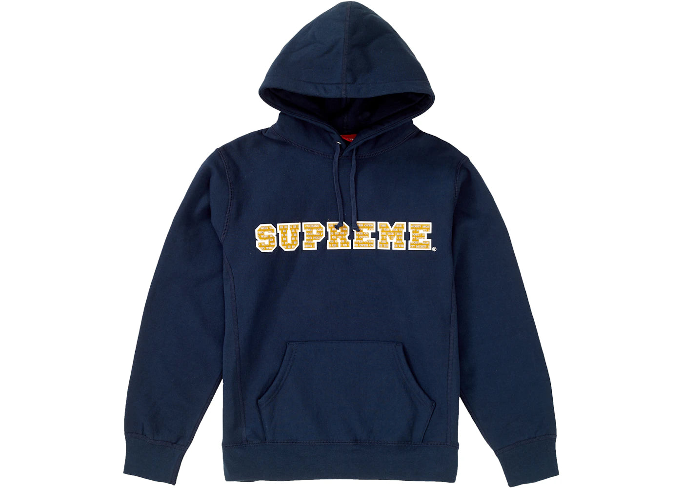 Supreme The Most Hooded Sweatshirt Navy
