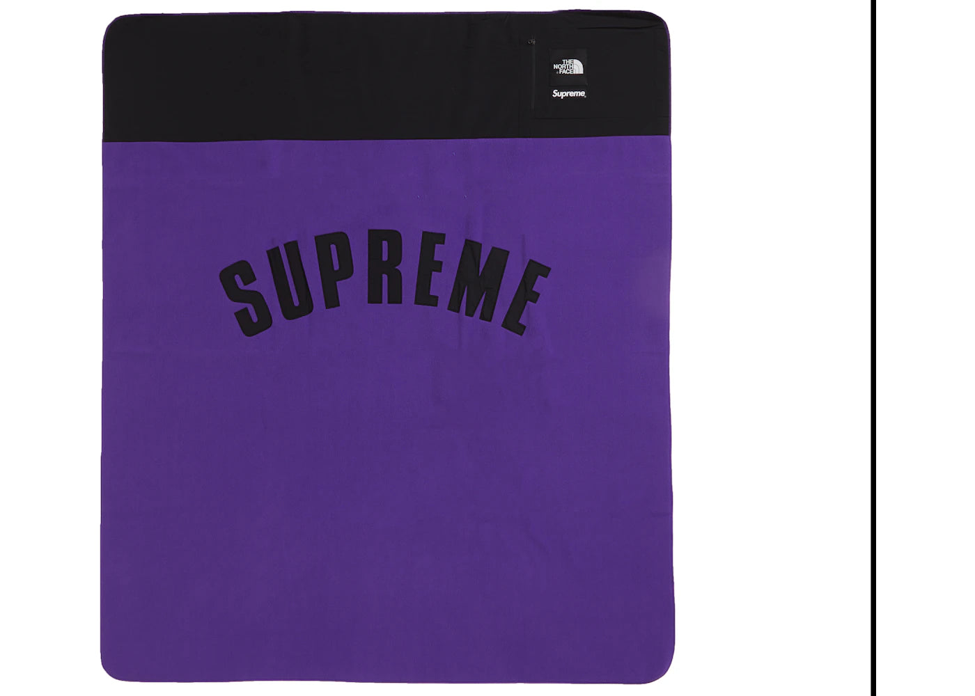 Supreme The North Face Arc Logo Denali Fleece Blanket Purple