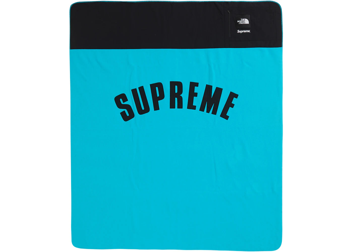 Supreme The North Face Arc Logo Denali Fleece Blanket Teal