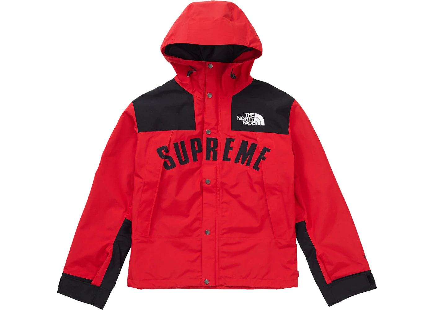 Supreme The North Face Arc Logo Mountain Parka Red
