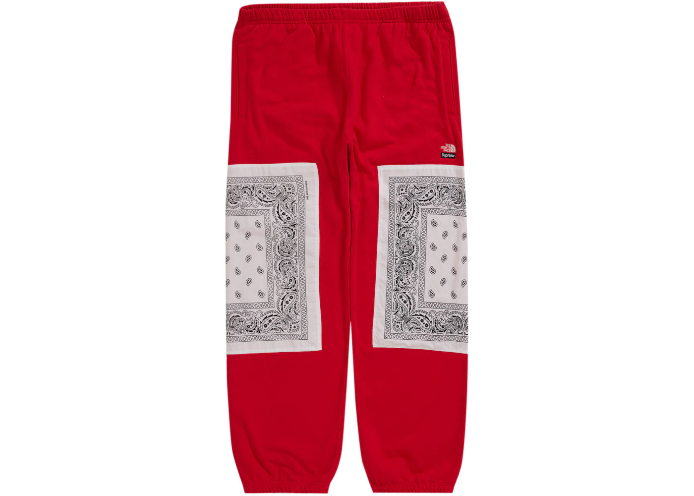 Supreme The North Face Bandana Sweatpant Red