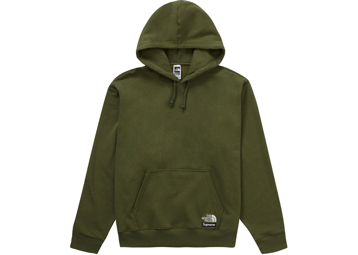 Supreme The North Face Convertible Hooded Sweatshirt Olive