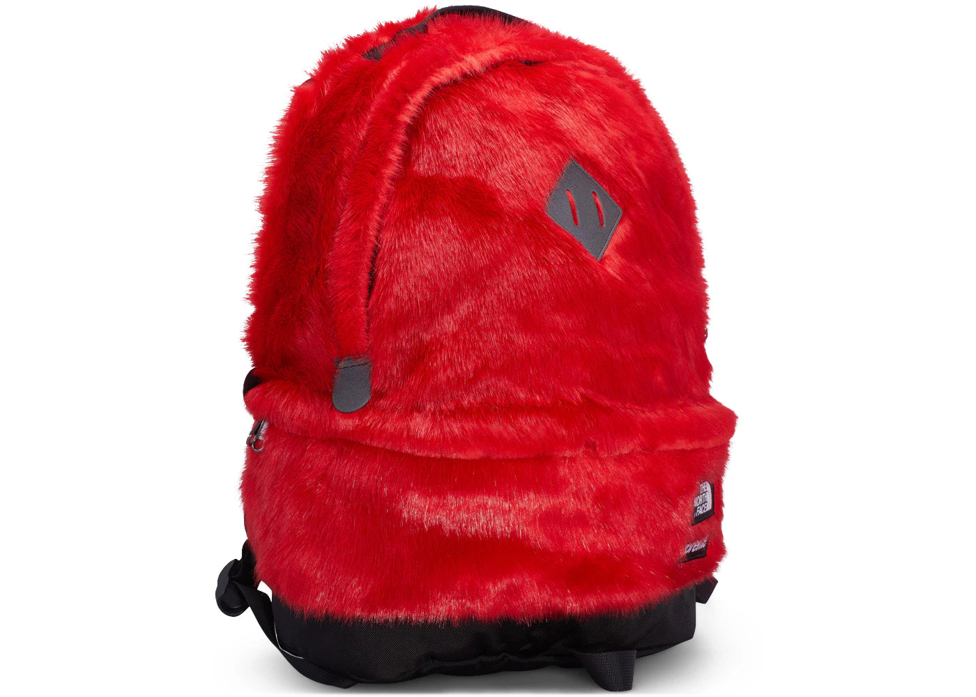 Supreme The North Face Faux Fur Backpack Red