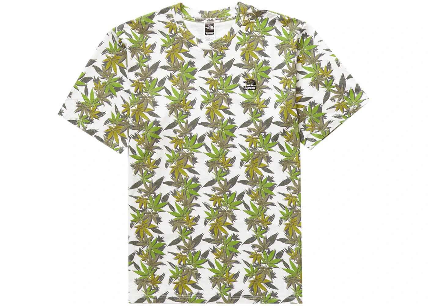 Supreme The North Face Leaf S/S Top White