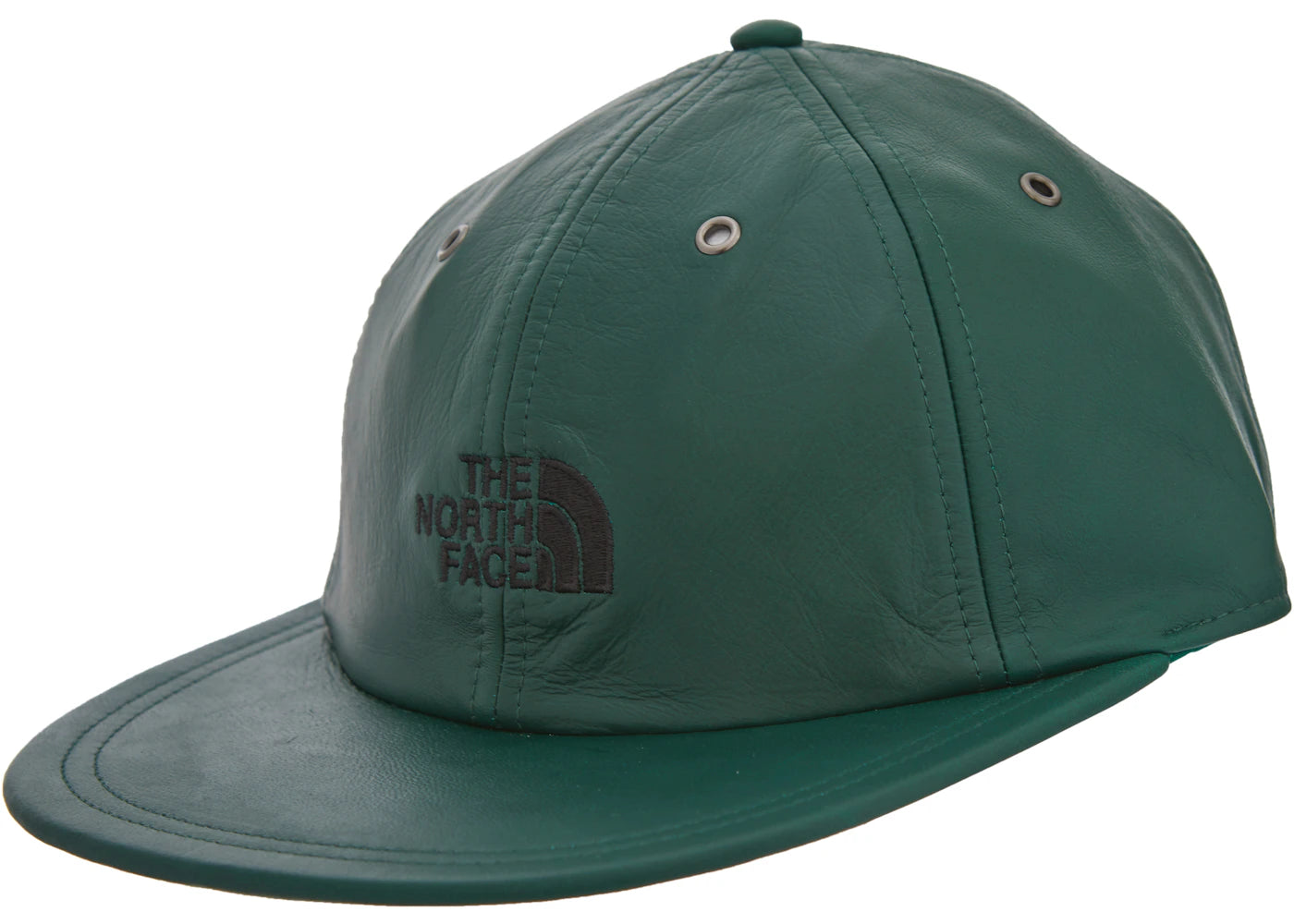Supreme The North Face Leather 6-Panel Dark Green