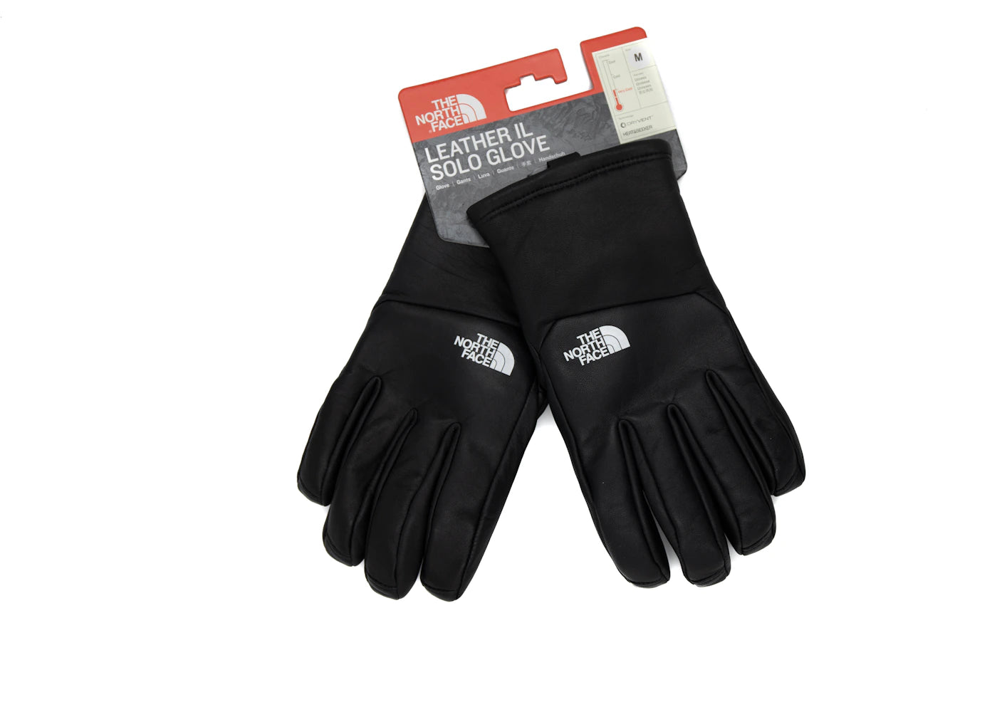 Supreme The North Face Leather Gloves Black