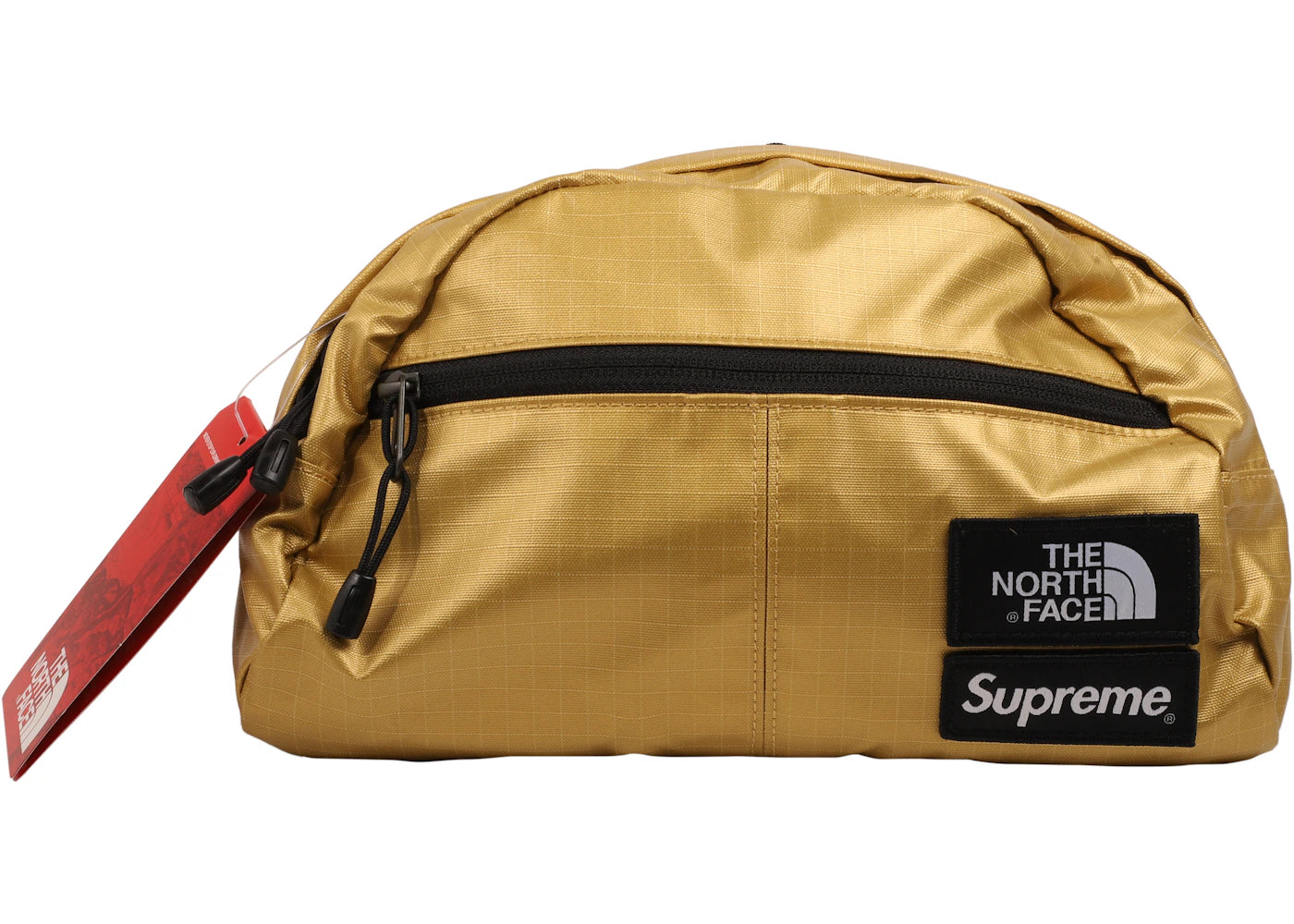 Supreme The North Face Metallic Roo II Lumbar Pack Gold